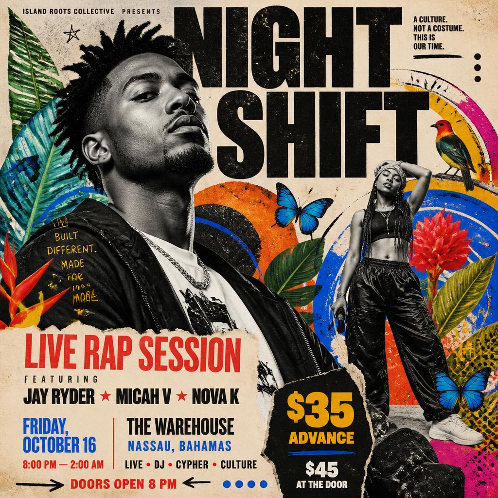 Night Shift — Event Poster
