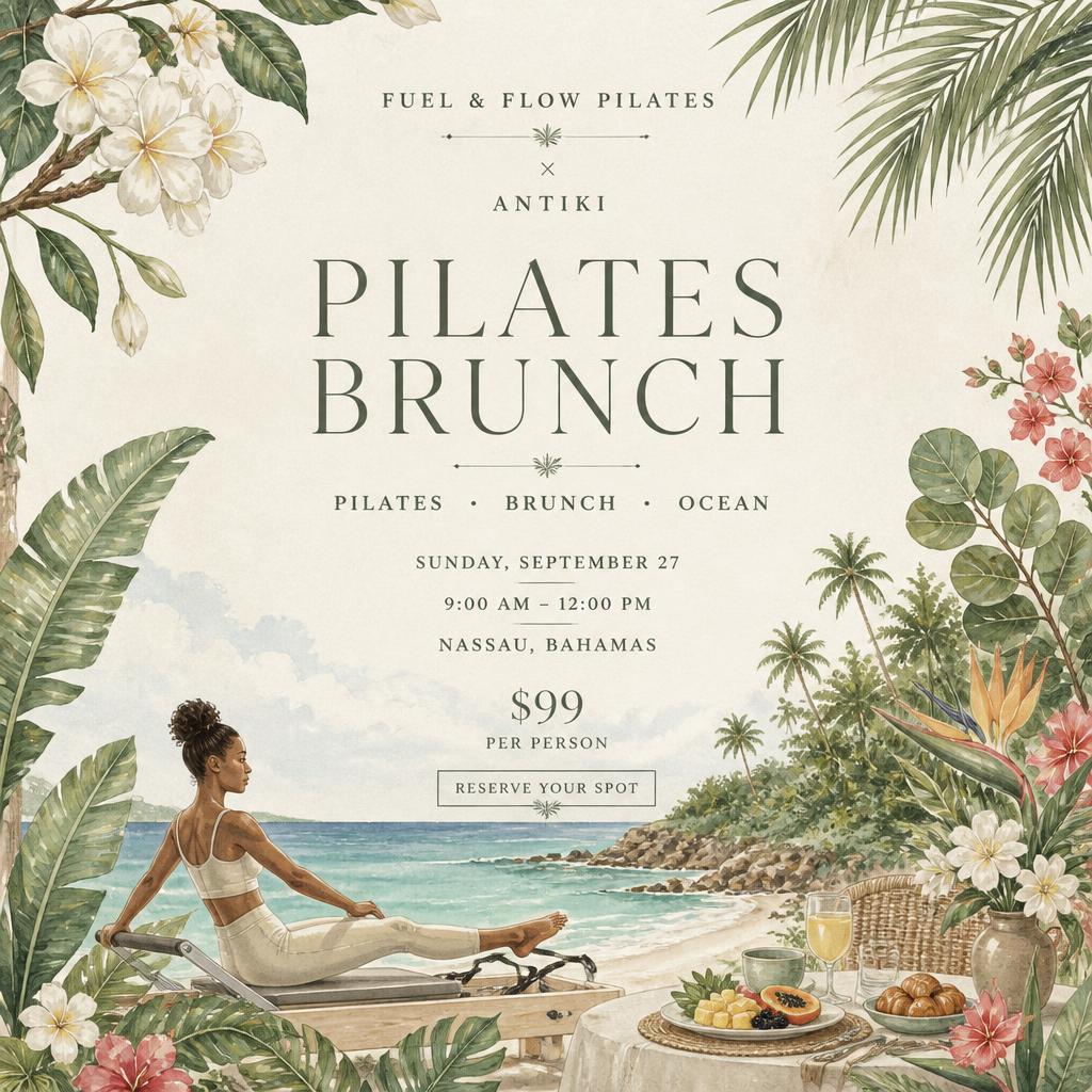 Pilates Brunch — Botanical Edition