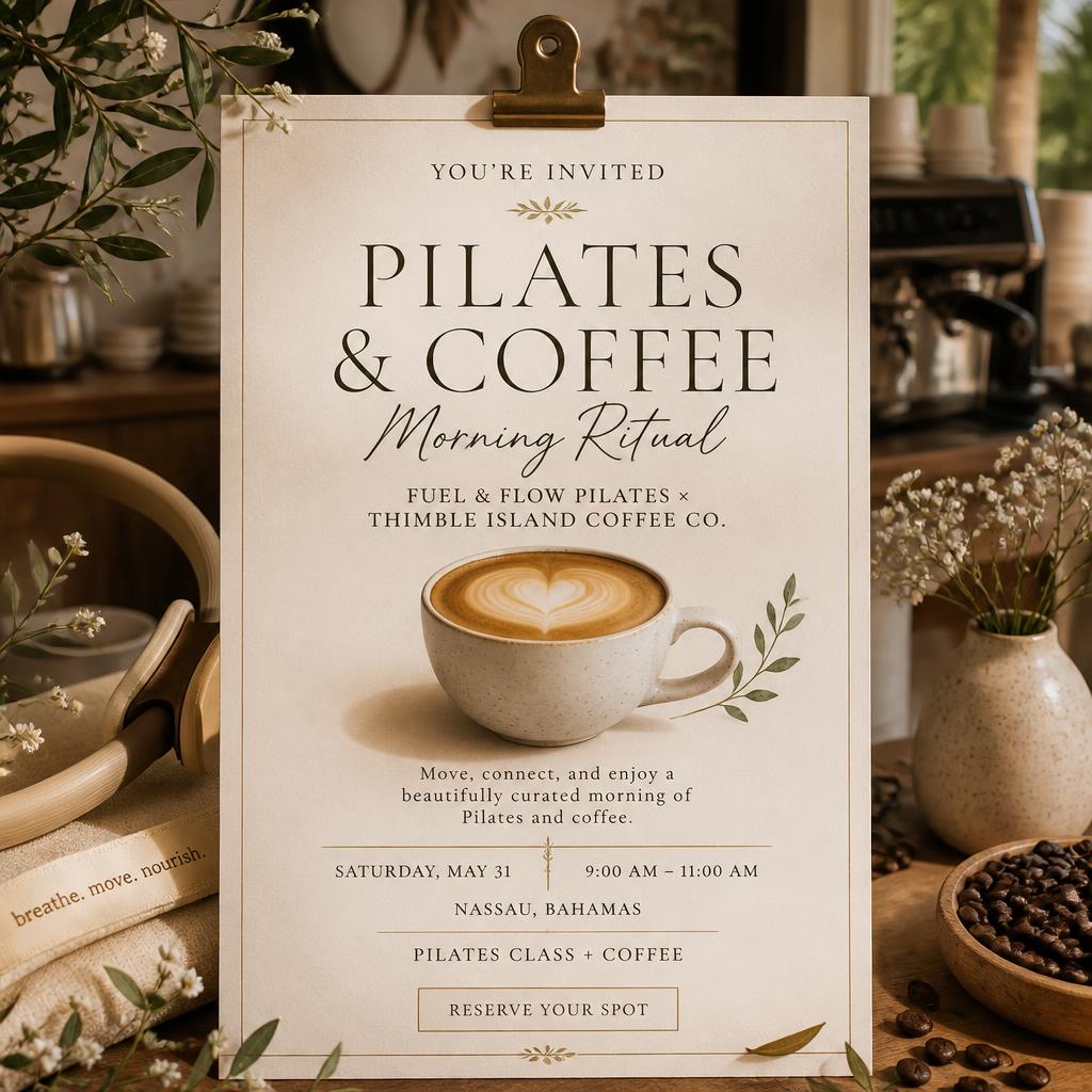 Pilates & Coffee — Morning Ritual